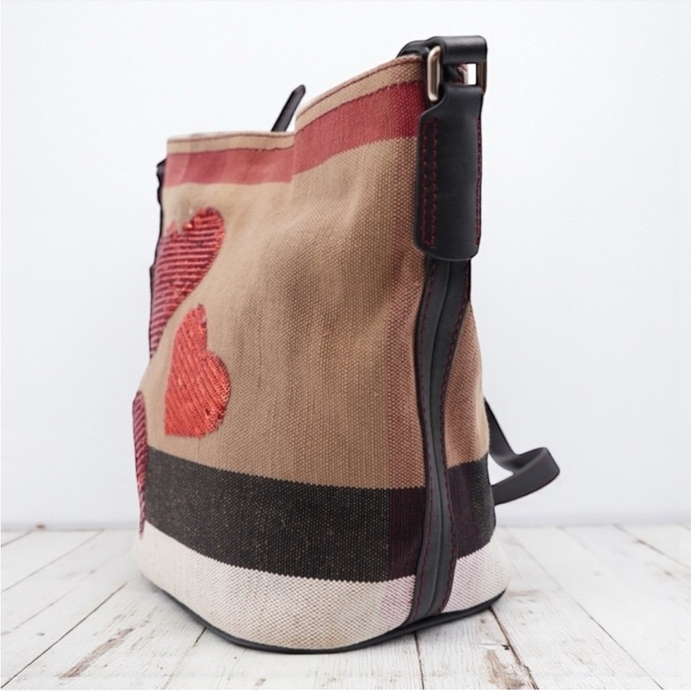 Burberry Limited Edition Ashby Heart House Check Crossbody Bag w/ COA - Picture 7 of 16